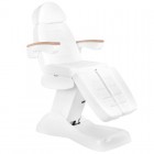 Beauty Bed LUX PEDI (3-motors), White